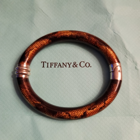 Tiffany and Co bracelet cuff enameled - Picture 1 of 5